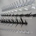 galvanized steel wall spike/bird spike anti-climb